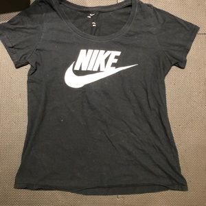 Nike - Black Logo Shirt